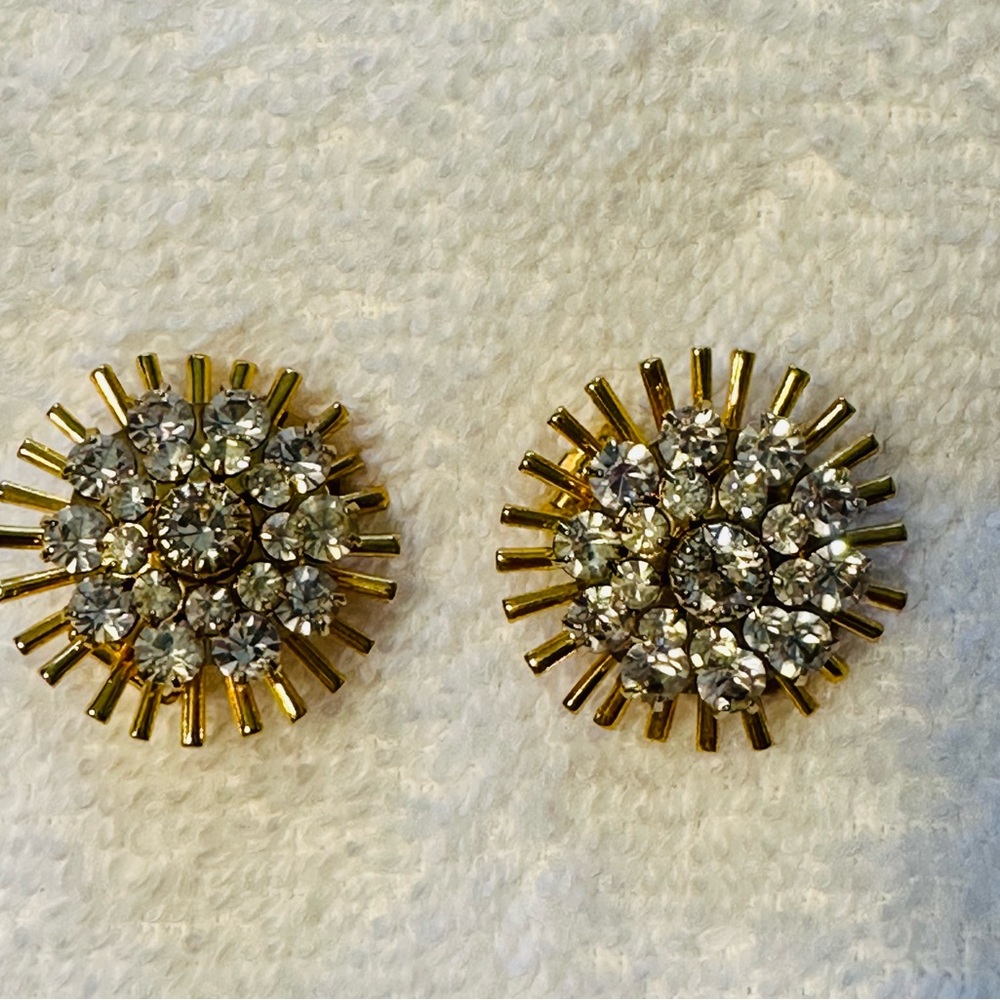 Beautiful vintage earrings.